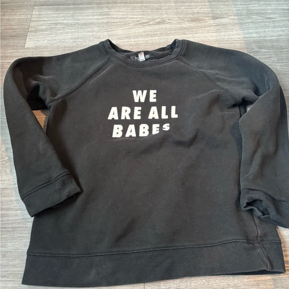 Brunette The Label Other - Brunette The Label Black Sweatshirt